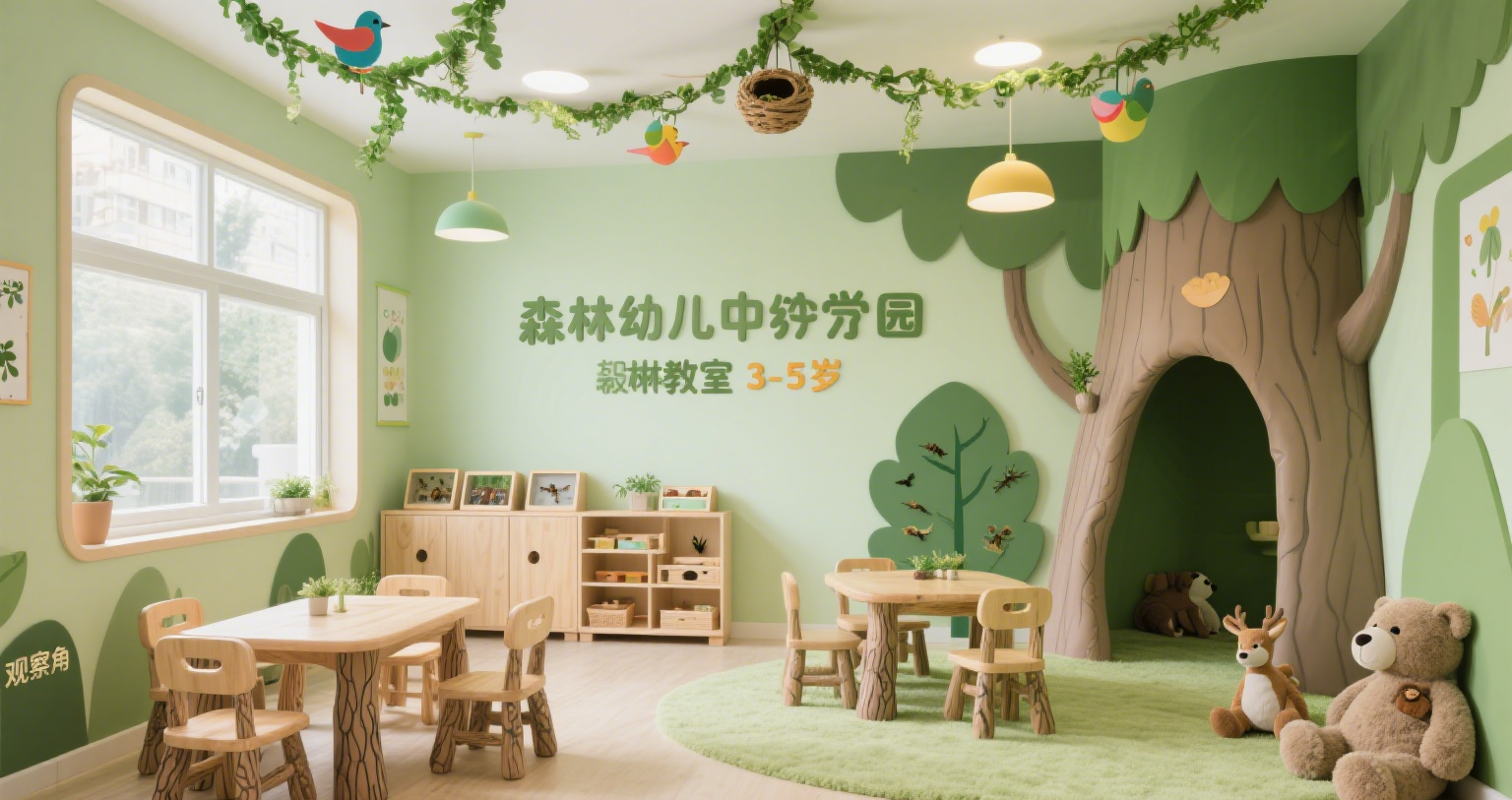邢台幼儿培训机构装修效果图